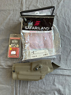 Pouzdro Safariland 6354RDSO pro leváka v ranger green