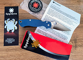 Spyderco Para Military 2 Cobalt Blue SPY 27
