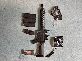 AEG Delta Armory AR15 M-LOK + příslušenství