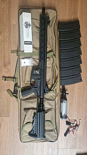 AR15/M4 Polarstar F2 + UGS, skládáno u Epes Airsoft