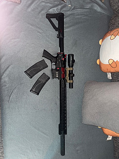 Prodám Specna Arms SA-V26 ONE red edici full up