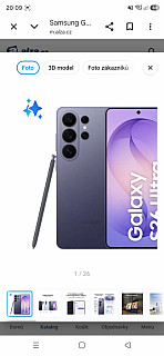 výměna za AR15 - Samsung Galaxy S26 Ultra 12GB/256GB Cobalt Violet