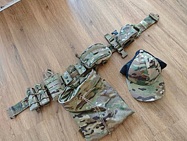 Střelecký opasek s komplet vybavenim Multicam