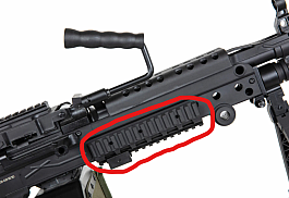 Předpažbí M249