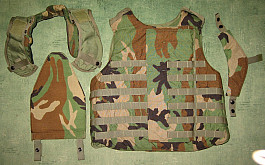 IBA, Medium, WC - Set OTV+Collar+Throat+Groin Protector+Ballistic Inserts, Point Blank