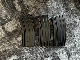 Kovový zásobník pro M4,M16 na 150 ran - tlačný 3krát