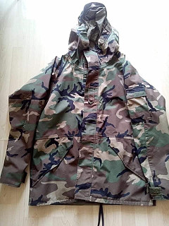 Woodland US parka ECWCS Gore-Tex Large - Long + Medvěd