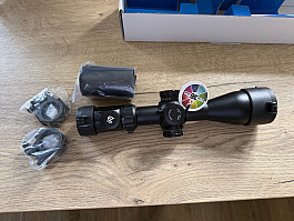 Puškohled UTG OP3 4-16X44 30mm Compact AO IE Glass MOA