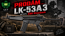 Prodám LK-53A3 od LCT, EBB Blowback