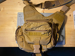 EDC taška přes rameno 5.11 Tactical PUSH Pack (6 l), FDE