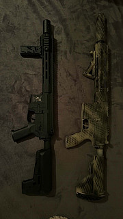 EC-108 RAHG 10.39" s tlumičem + AR15 M-LOK SilentOps 8" CHARLIE