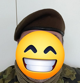 KHAKI oboustranný baret vz.95