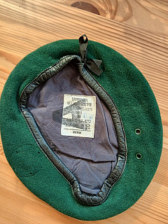 Baret bundeswehr, zelený