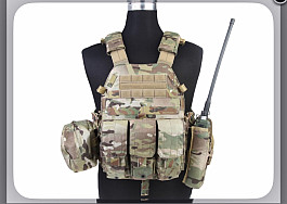 Bojová vesta multicam