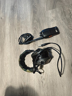 Tac-sky headset + PTT
