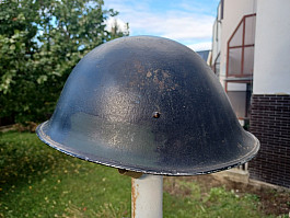 Plech britské přilby Mk.III
