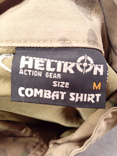 Combat shirt.