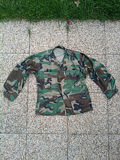 Blůza woodland hot weather 100% cotton original us army 