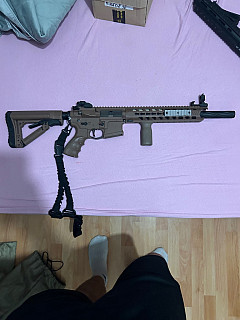G&G GC16 Predator (M4) celokov – Perun, SHS 18:1, motor 25k + 10 zásobníků