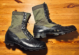 Jungle Boots - Vietnam, ročník 1970, velikost 11XN