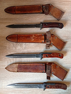 Bodáky, bajonety pro pušky vz58