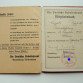 Průkaz Německé pracovní fronty DAF (Deutsche Arbeitsfront) Znojmo 1944-45