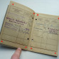 Německý dokument z války (pracovní knížka + vysvědčení) legitimace
