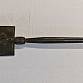 US Army WWII M43 Folding Entrenching Tool Wood, polní lopatka