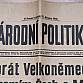 Noviny - Zřízení protektorátu Čechy a Morava 1938