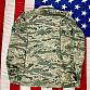 USAF Košile/ Blůza Tiger Stripe ripstop originál - zánovní Vel. 36S