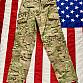 US Kalhoty ACU Multicam žáruvzdorné originál - zánovní. Medium long