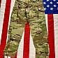US Kalhoty ACU Multicam žáruvzdorné originál - nové Small Regular