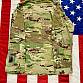 US Košile/Blůza multicam ripstop originál - použitá. Medium Regular