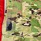 US Košile/Blůza multicam ripstop originál - použitá. Medium Regular