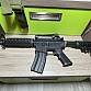 Airsoftová zbraň M4 CQBR GBB - celokov, blowback, černá + příslušenství