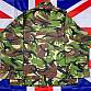 Britská blůza/košile combat woodland originál - použitá 160/88