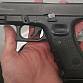 Plynovy Glock 17 TM blowback, kov 
