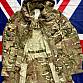 Windproof smock combat MTP Britský originál - bunda 170/104 Použitá