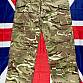 Britské kalhoty combat, windproof MTP - Zánovní Velikost 90/88/104
