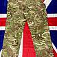 Britské kalhoty combat, MTP - použité Velikost 85/92/108