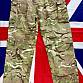 Britské kalhoty combat, MTP - použité Velikost 85/84/100