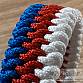 Paracord náramek (21 cm) Czech Tricolor