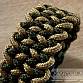 Paracord náramek (19 cm) bronze - oliv