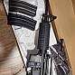 Airsoft M4, SLV36, Bbs, brýle, kukly,...