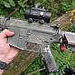 Celokov airsoft puška AEG M4 16" + kolimátor + příslušenství