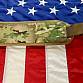 US Army bederní pás originál - Multicam