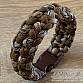 Paracord náramek (19 cm) Desert Camo - brown