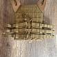 Airsoftová vesta s imitací plátů a trojitou sumkou M4 Jumper Plate Carrier - Coyote Brown