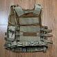 KOMBAT UK Taktická Vesta CROSS DRAW Multicam