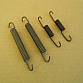 Pružiny brzdové čelisti Gaz 69, Uaz 469, Uaz 3151, Uaz452, Gaz 2401 Volha, ARO M461